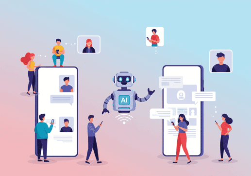AI Voice and Chat Automation Interface